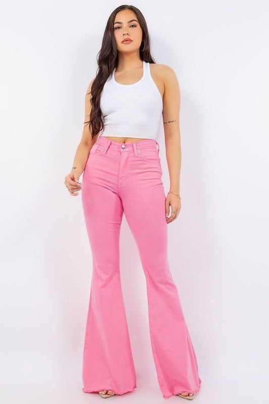 The Pink Bell Jeans