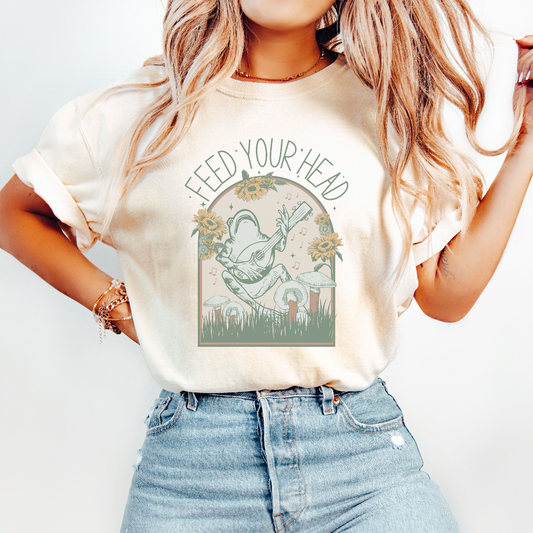 Feed Your Head Frog Tee