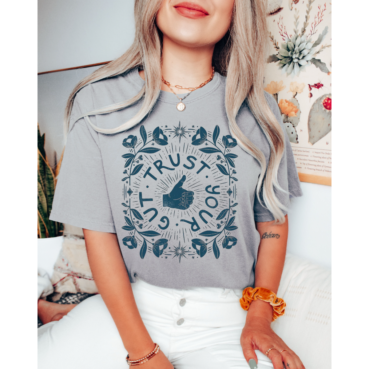 Trust Your Gut Women's Graphic Tee