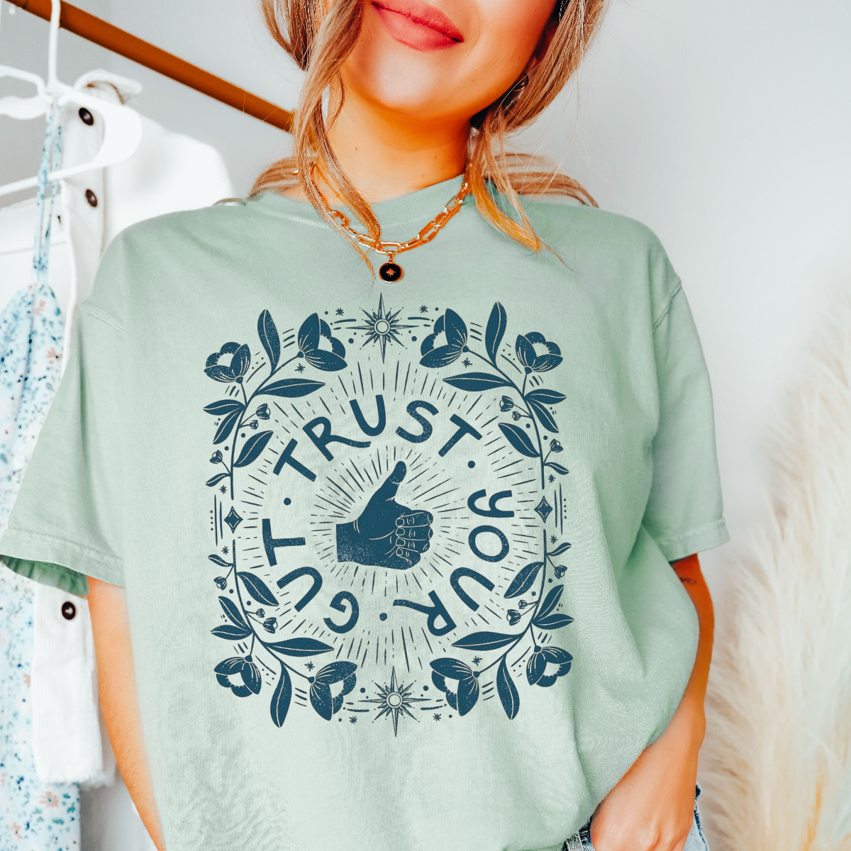 Trust Your Gut Women's Graphic Tee