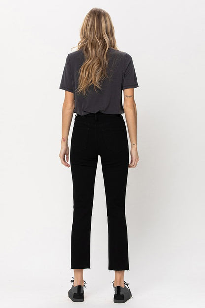 Mia High Rise Straight Jeans